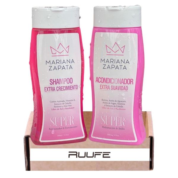 shampoo and conditioner set (2 pack) shampoo Mariana Zapata y acondicionador Mariana Zapata