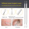 Blackhead Remover Pimple Popping Tool Kit, Boxoyx 10Pcs Professional Pimple Comedone Extractor Popper Tool Acne Removal Kit-Treatment for Pimple, Blackhead, Zit Removing, Forehead,Facial&Nose (Silver)