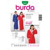 burdastyle Burda Schnittmuster 9620 Bademantel Gr. 140-176