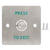 AOWINHIT Stainless Steel Waterproof Door Exit Switch Release Button Access Control Lock System for Hotels Hospitals