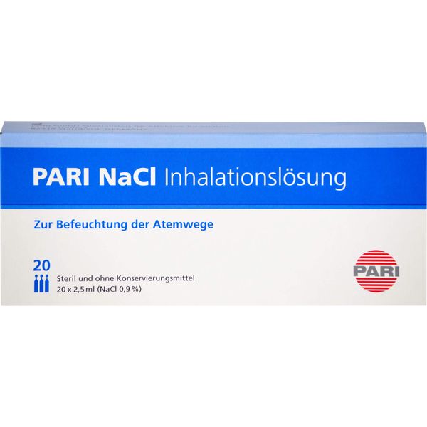 Pari NaCl Inhalationslösung Ampullen, 20 pcs