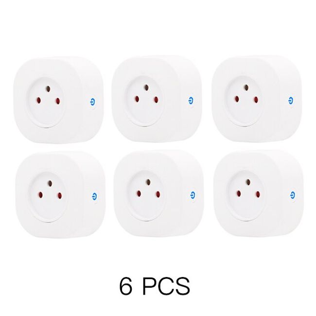 6pcs Wifi Outlet Smart Socket Smart plug Smart Life APP control