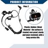 Hihaha ABS Wheel Speed Sensor for Mitsubishi L200/Front Left/Durable/1 Pcs