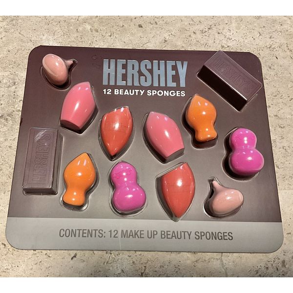 Hershey Beauty Blender Makeup Sponges -  12 Pack
