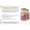 Balance Hormonal. Suplemento Natural para balancear las hormonas femeninas. Set de 2 frascos con 90 capsulas CADA uno. Tratamiento para 3 Meses. 100% Natural