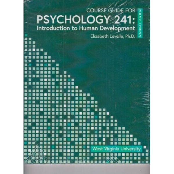 Course Guide for Psychology 241:Introduction to Human Development 2021-2022