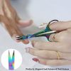 Harams Cuticle Scissors Multipurpose Little Beauty Scissors for Manicure Pedicure, Eyebrows, Eyelash, Nose, Beard, Mustache, Hair Trimming | Grooming Shears for Men and Women (Nail Scissors)