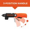 BLACK+DECKER 4V Max* Lithium Ion Lightdriver Cordless Screwdriver - BDCSFL20C