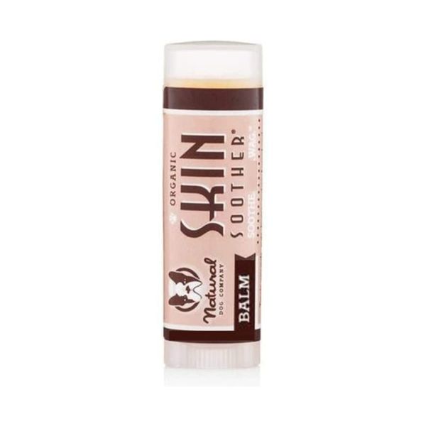 Natural Dog Company - SKIN SOOTHER | All-Natural, Organic, Vegan Balm for Dry, Itchy Skin, Skin Irritations, Minor Cuts, Scrapes, Bug Bites and more - STICK (0.15oz Stick)