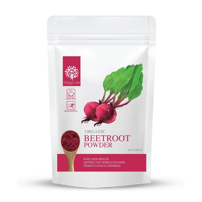 2Pcs.Organic Beetroot Powder Superfood Spray Dry 10:1