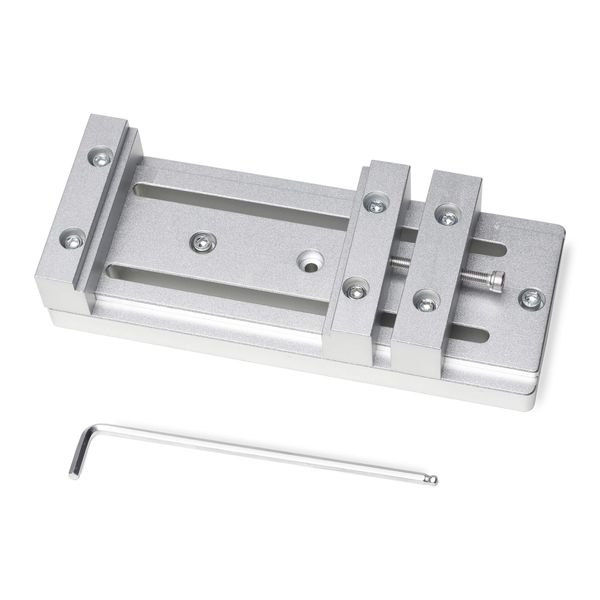 Mini Low Profile Bench Vise Workholding Clamp Work Table for FoxAlien 3018, Masuter, Masuter Pro, 4040-XE, XE-PRO, WM-3020 CNC Router Machine