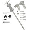 Slide Hammer Dent Puller Tool Kit 5 lb Wrench Adapter Axle Bearing Hub Auto Set