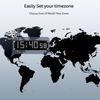 NPHMbM WiFi Digital Clock|ESP8266 LED Matrix NTP Clock with Time Sync, Customizable Sync Frequency, Disable Leading Zero, and Scrolling Effect Control | Perfect Desk Gadget