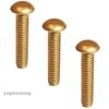 6-32 x 1-3/4" Round Head Machine Screws Solid Brass Slotted Drive Qty 25