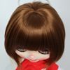 Linfairy 9-10 inch Doll Wig (brown bob)