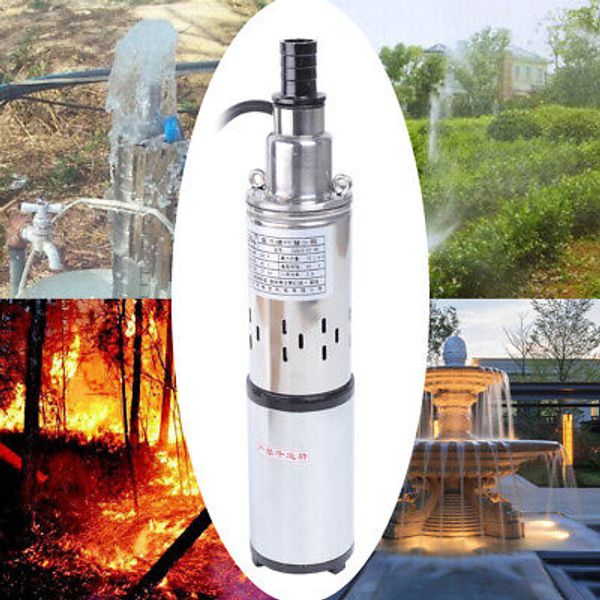 Solar Submersible Well Pump DC 48V 280W Deep Well Pump Irrigation Pump 16L/min