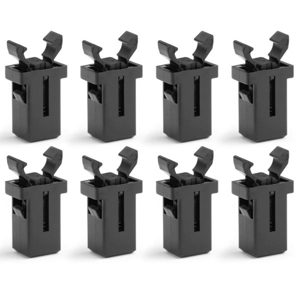 8Pcs Durable Bin Lid Clasps Set Compatible with Brabantia Waste Bins,Waterproof Touch Top Lid Bin Latch Lock Flexible Bin Lid Catch Suitable For Kitchen Trash Cans, Storage Boxes, Glasses Cases