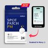 AVARELLE Acne Spot Patch PM Acne Clearing Device & Thick Hydrocolloid Spot Treatment with Tea Tree Oil for Acne, Calendula Oil, and Rosehip Seed, Certified Vegan, Cruelty Free (PM (24 Count))