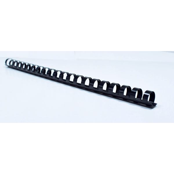 Bind2Go Black Binding Comb A4 21 Ring Box 25x (10mm)