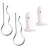 SPARES2GO Handle Pins & Clips for Flymo Hover & Wheeled Lawnmower