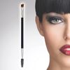 Duo Eyebrow Brush Set - Angled Brush, Spoolie & Eyelash Comb (10 Pcs)