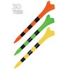 Pride Golf Tee Spikes 30 Count Tees, Fruit Mix, 3.25 US