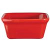 Churchill DS29886 Cookware Square Pie Dish, Red, 380ml, 12cm