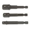 toolzone SD243 Socket Nut Driver Adaptors for Drill - Silver