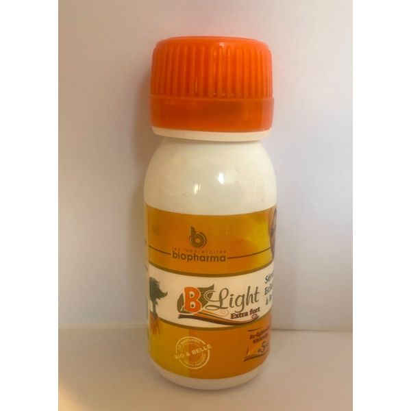 B light Extra fort Lait Eclaircissant serum a la carotte 60ml WITHOUT BOX