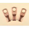 20 Bare Battery Big COPPER Ring Lug Terminal Connector #8 Wire Gauge 1/4" Stud
