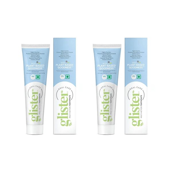 Satinique GLISTER Multi-Action Toothpaste 190x2 gms, pack of 2