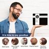 MALE GOD Beard Growth Kit - Beard Kit with Beard Growth Oil(2 Pack), Beard Massager, Beard Balm, Beard Comb, Beard Growth Products for Patchy Beard - Birthday Gifts for Men Husband Boyfriend Dad