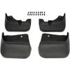 Abrillvt 4PCS Mud Flaps Set Splash Guards Mudguards Mudflaps Fit For Subaru Forester 2008-2013