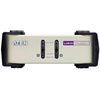 ATEN CS82U 2 Port PS2/USB Desktop KVM Switch with 2x Custom KVM Cable Sets - Metal