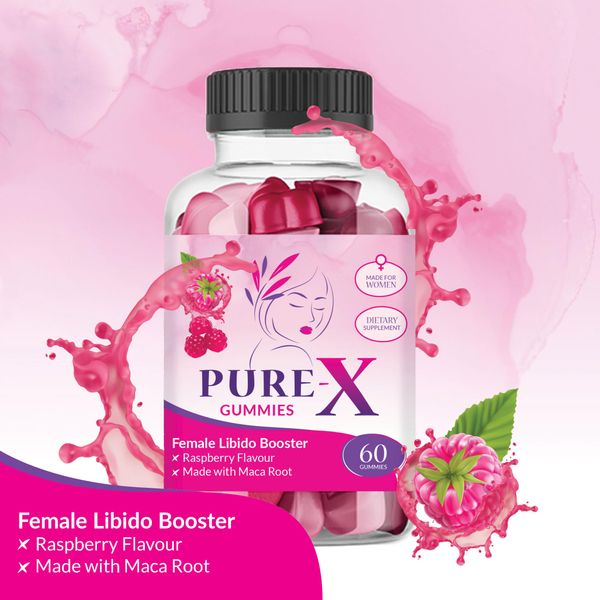 Pure X Gummies | Female Booster | with Maca Root | x60