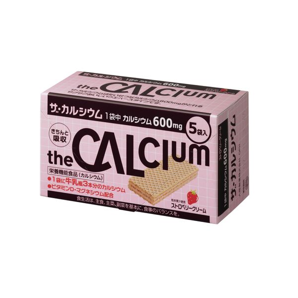 大塚製薬 ザ・カルシウム ストロベリークリーム (11.2g×5袋)