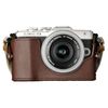 Olympus CS-45B - camera cases (Shoulder case, Olympus, Brown, Leather)