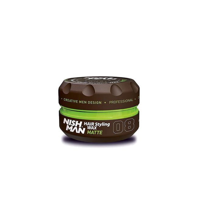 Nishman Saç Şekillendirici Wax matte 08 (150 ML, Matte)