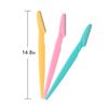 40Pcs Eyebrow/Face Razors Multipurpose Exfoliating Dermaplaning Tool For Women Man With Precision Cover