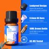 HIQILI Essential Oil Diffuser Lavender, Orange, Peppermint, Tea Tree, Eucalyptus, Lemongrass, Junior Set (10ml*6)