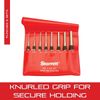 Starrett S565PC Drive Pin Punch Set (8 Pieces)