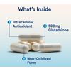 GlutationeReduce Gluten-Free, 500mg, 60 Capsules