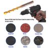 Masonry Drill Bit Set 3/16" Carbide Tip Titanium Drill Concrete Brick Rock-10Pcs