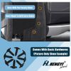 Front Rear Black Mud Flaps Splash Mudguards Direct Fit For Ford Escape 2020-2024