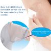 Vtrem Underarm Sweat Pads 600cm (236.22") Transpapent Armpit Prevent Sweat Sheet Disposable Perspiration Absorbent Sticker Absorbing Sweat for Men Women