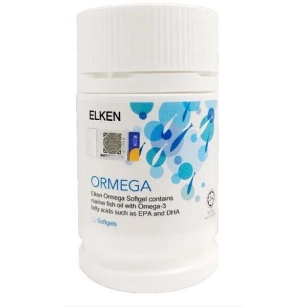 8 x ELKEN EPA DHA ( 20 SG ) Omega 3 Increased Oxygen Intake EXPRESS SHIPPING