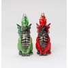 Fine Ceramic Medieval Dragon Salt & Pepper Shakers Set, 4"