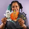 SpaLife Animated Halloween Sheet Mask Pumpkin, Ghost, Bat Bundle