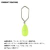 Daiwa Sinker Sinker Ayuing Sinker 0.04 oz (1 g) Yellow