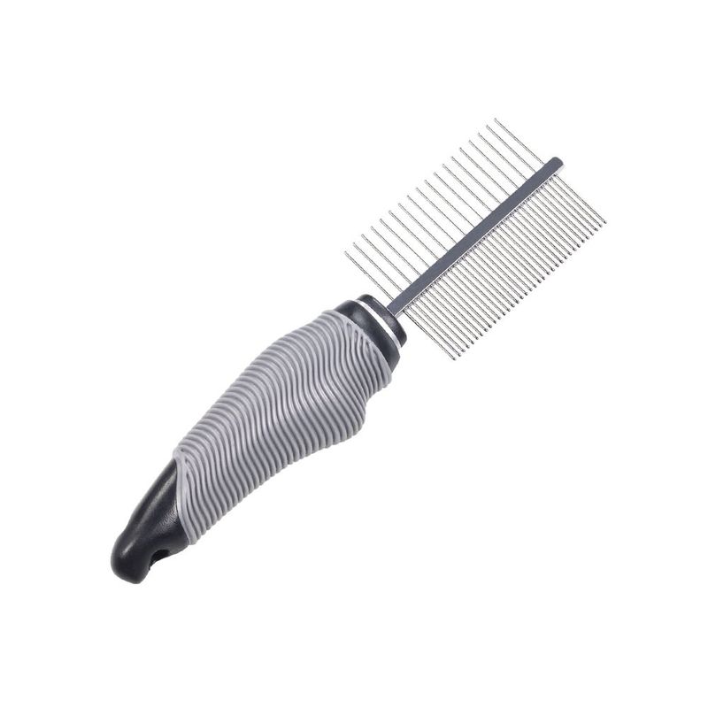 Nobby Starline Professional Grooming Range Double Comb for Dog/Cat, 18 ...
